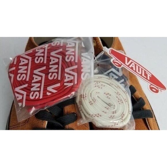 Vans Vault Julian Klincewicz OG Sneaker  LX VN0A5DXWB5F Brown Black M 9.5 W 11 - Picture 6 of 6